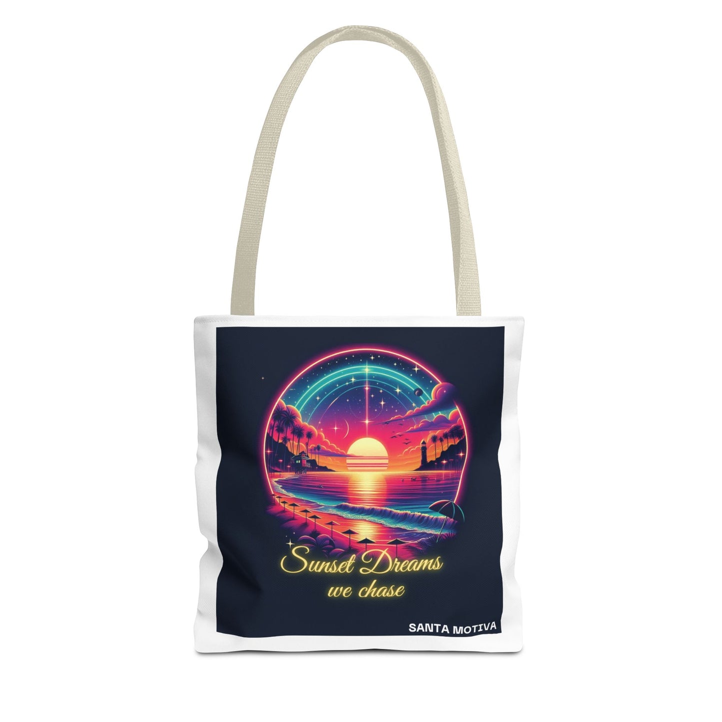 Sunset Dreams Tote Bag - Good Vibes Travel Light