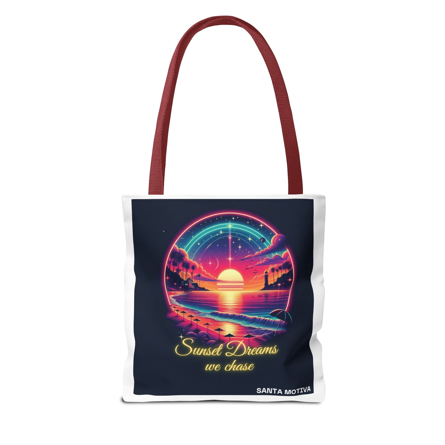 Sunset Dreams Tote Bag - Good Vibes Travel Light