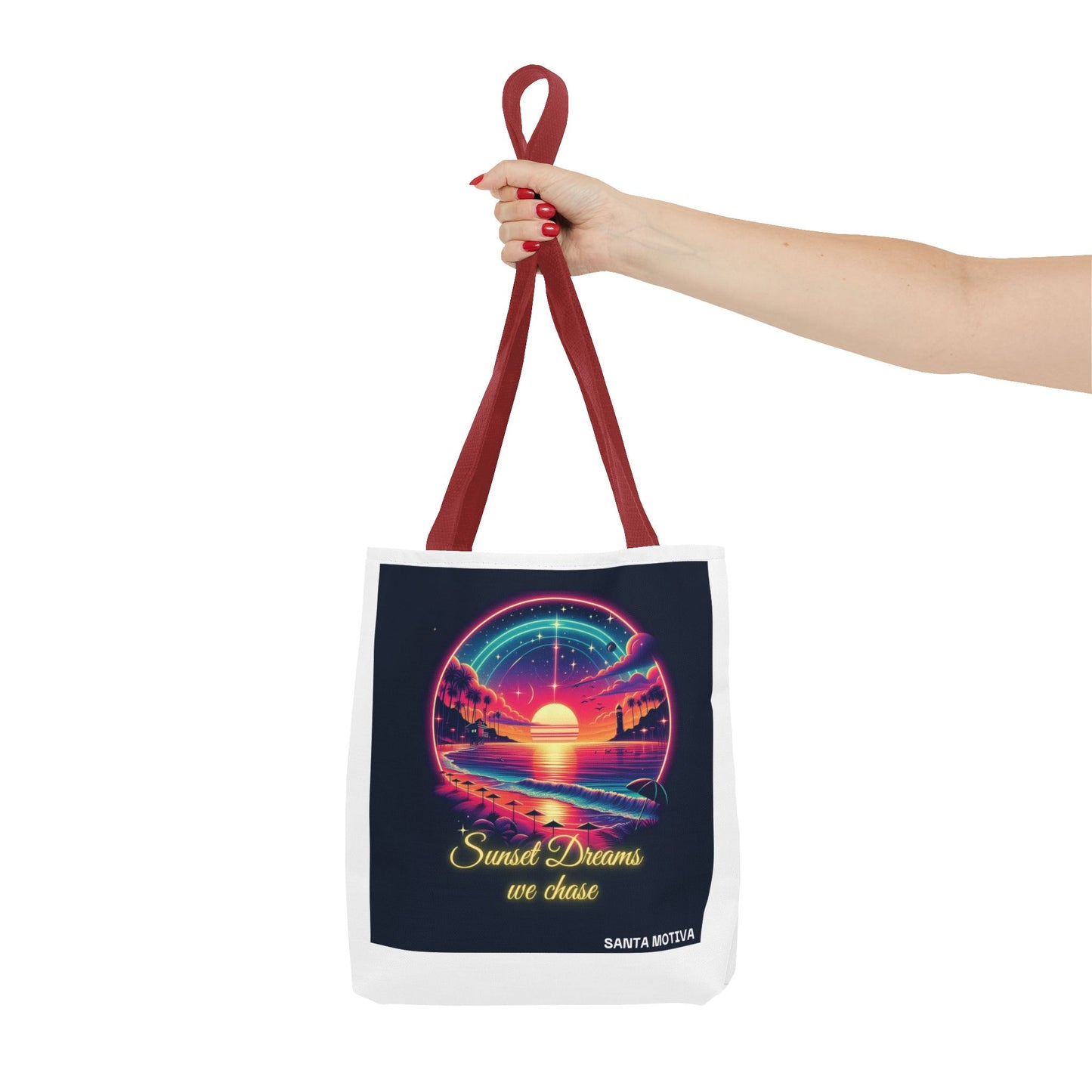 Sunset Dreams Tote Bag - Good Vibes Travel Light