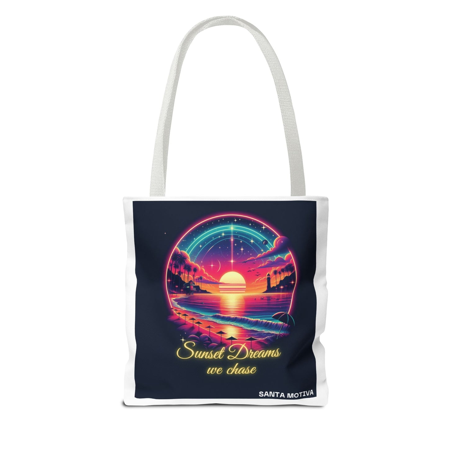 Sunset Dreams Tote Bag - Good Vibes Travel Light