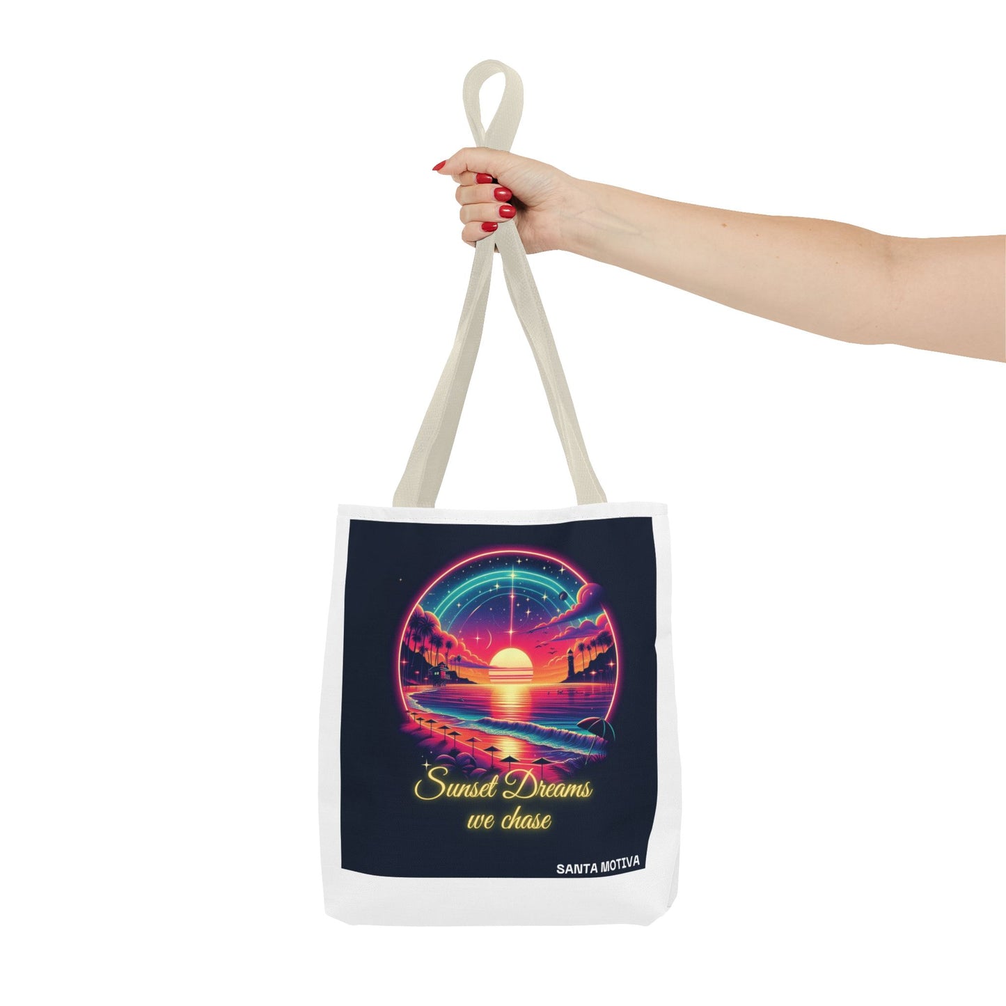 Sunset Dreams Tote Bag - Good Vibes Travel Light