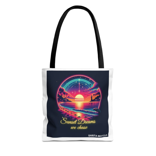 Sunset Dreams Tote Bag - Good Vibes Travel Light